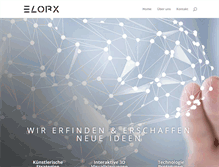 Tablet Screenshot of elorx.com